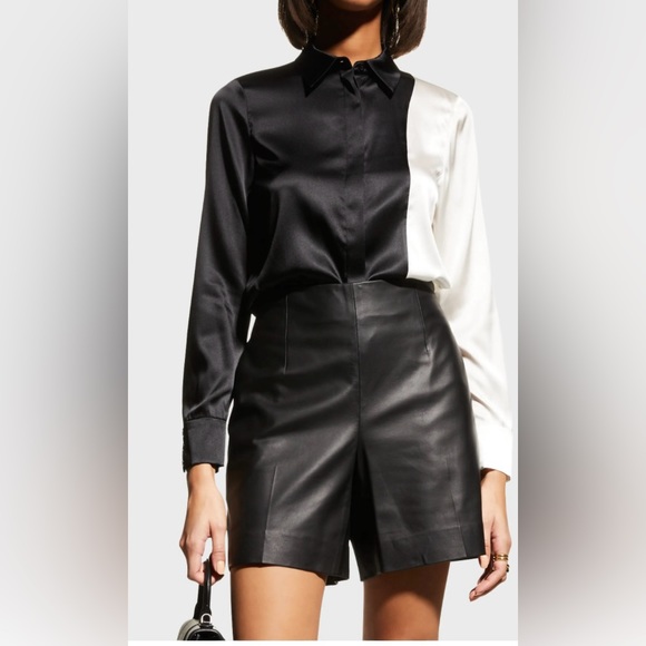 Alice + Olivia Tops - ALICE & OLIVIA WILLA PLACKET TOP